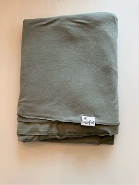 Copper Pearl knit Swaddle blanket